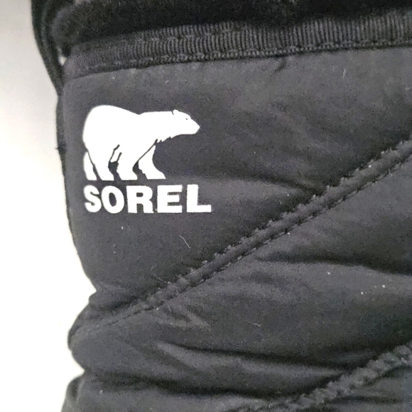 Sorel Whitney ll Sport lace up Black  Waterproof SnowBoot Sz 6 US - Picture 6 of 11